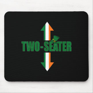 Irish Flag Two Seater Party-trashy Adult Humor Fun Mouse Pad
