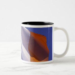 Irish flag Two-Tone coffee mug