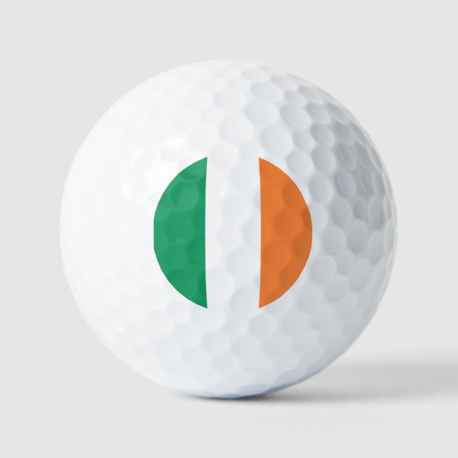 Irish Flag va gbcnt Golf Balls (Front)