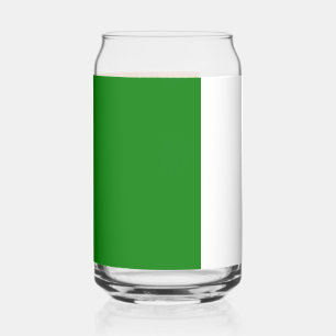 Irish Flag Wraps Around Can Glass