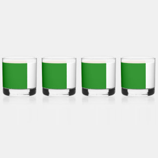 Irish Flag Wraps Around Whiskey Glass