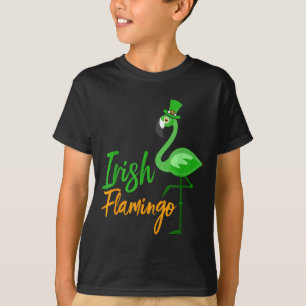 Irish Flamingo - Funny Ireland Animal Lover Gift T-Shirt