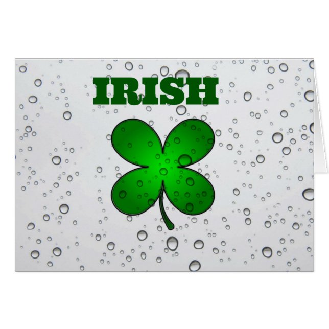 Irish Floating Clover (Front Horizontal)