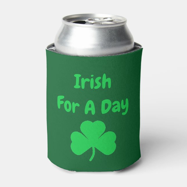 Irish For A Day Can Cooler (Can Front)