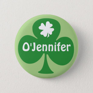 Irish For A Day St. Patrick's Day Party Name Tags 2 Inch Round Button