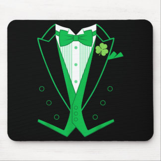 Irish Formal Tuxedo St. Patrick's Day  Mouse Pad