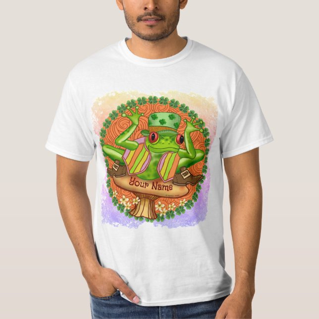 Irish Frog  t-shirts (Front)