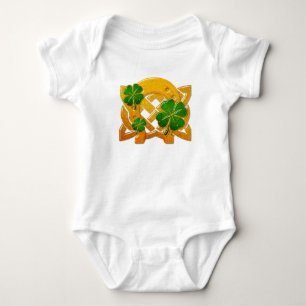 Irish Fun 3D Whimsey  Baby Bodysuit