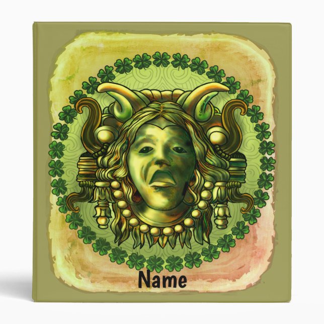 Irish Gargoyle  Binder (Front)