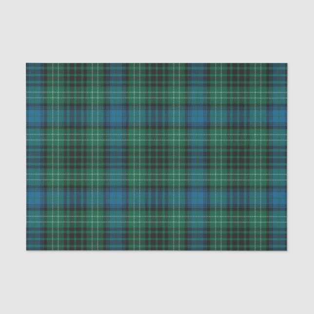 Irish Gifts Clan Donohue O'Donohue Tartan Tissue Paper (Front)