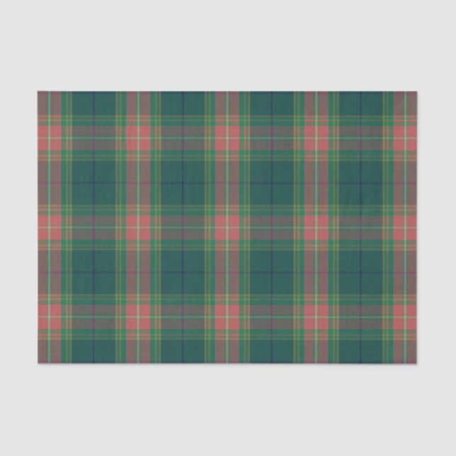 Irish Gifts Clan Gallagher Tartan Tissue Paper (Front)