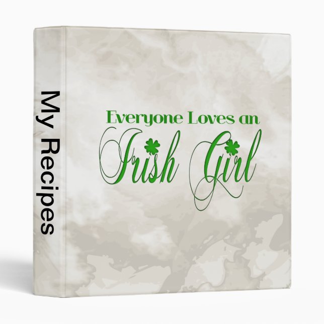 Irish Girl Binder (Front/Spine)