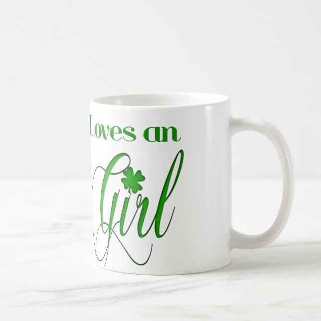 Irish Girl Coffee Mug (Right)