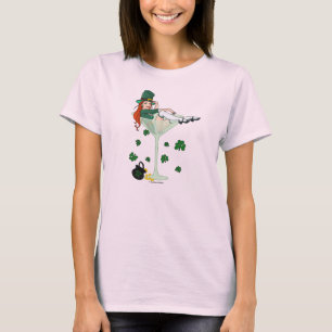 Irish Girl Martini T-Shirt