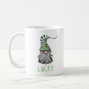 Irish Gnome St Patrick's Day Lucky Mug