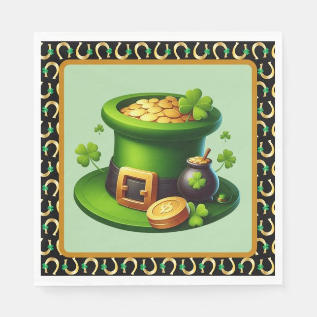 Irish Gold  Napkin (Front)
