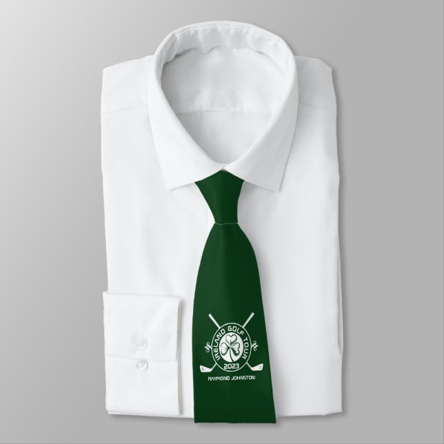 Irish Golf Ireland Golf Tour Tie (Tied)