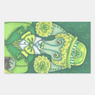 IRISH GREEN FRENCH POODLE, DOG STICKERS *Sheet