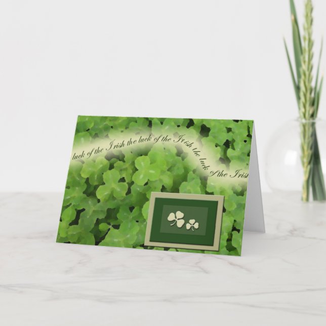 Irish Greeting Card (Front)