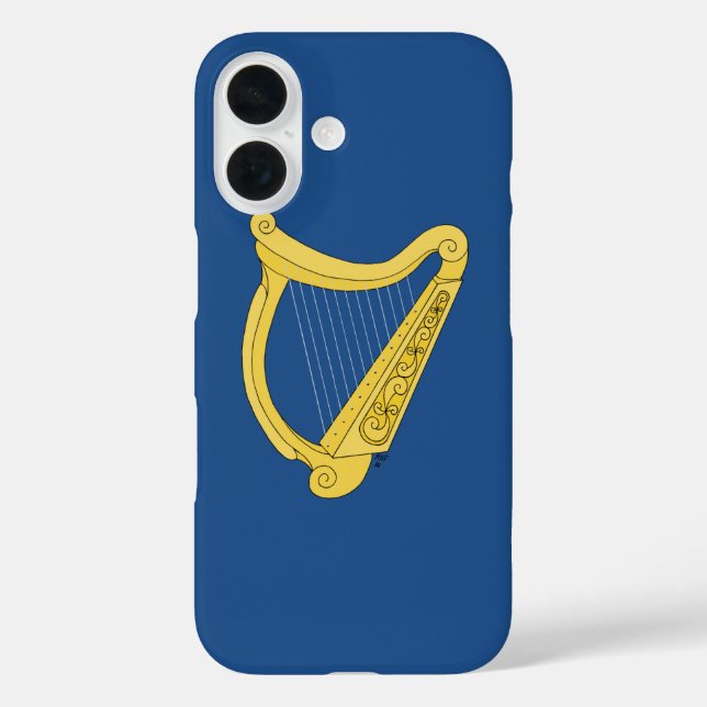 Irish Harp Case-Mate iPhone Case (Back)