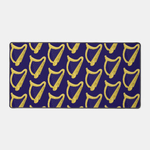 Irish Harp Desk Mat