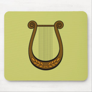 Irish Harp Mouse Pad