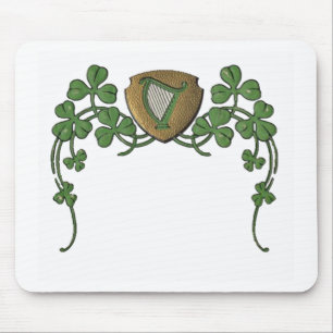 Irish Harp Mouse Pad