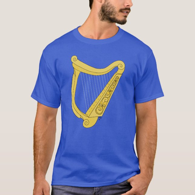 Irish Harp T-Shirt (Front)