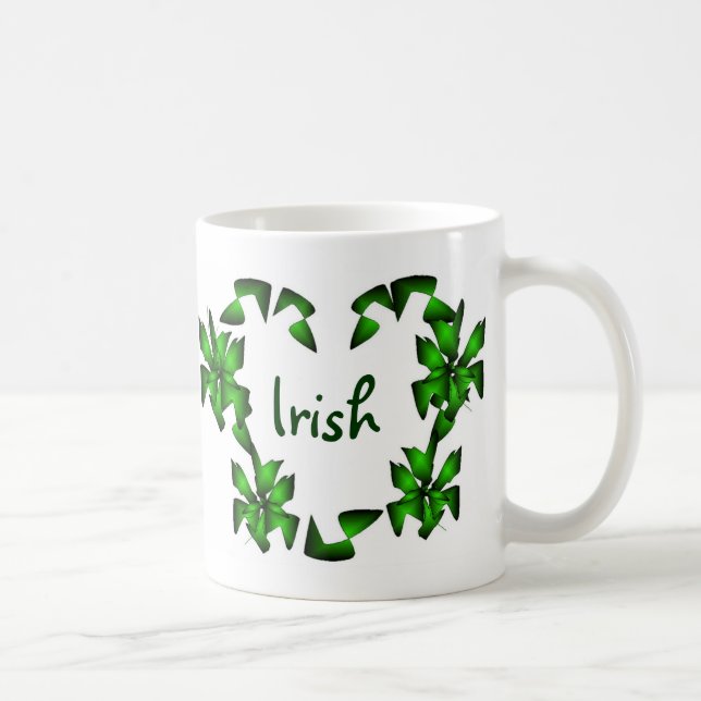 Irish Heart Mug - Customizable (Right)
