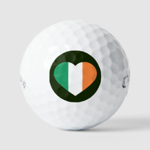 Irish Heartflag css gbcnt Golf Balls