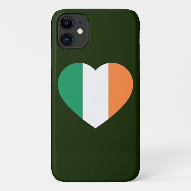 Irish Heartflag iphcnt Case-Mate iPhone Case (Back)