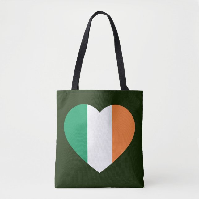Irish Heartflag stcnt Tote Bag (Front)
