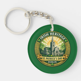 Irish Heritage - Dublin Keychain
