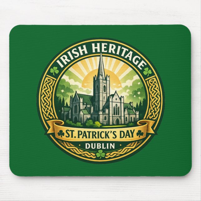Irish Heritage - Dublin Mouse Pad (Front)
