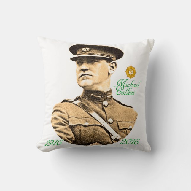 Irish Hero image for Polyester-Cushion Throw Pillow (Front)