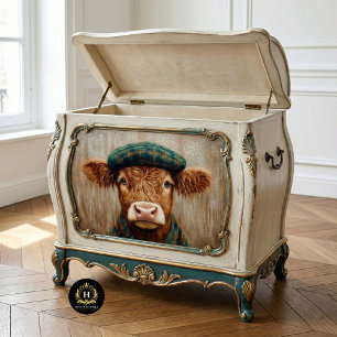 Irish Highland Cow Rustic Boho Farmhouse Decoupage Tissue Paper