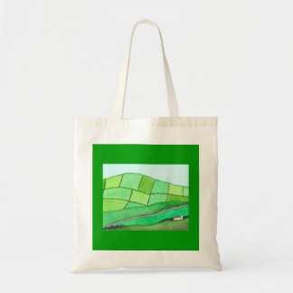 "Irish Hillside" Totebag Tote Bag