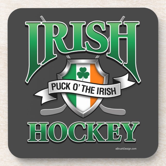 Irish Hockey Coaster (Front)
