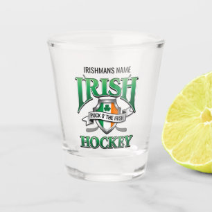 Irish Hockey Shot Glass