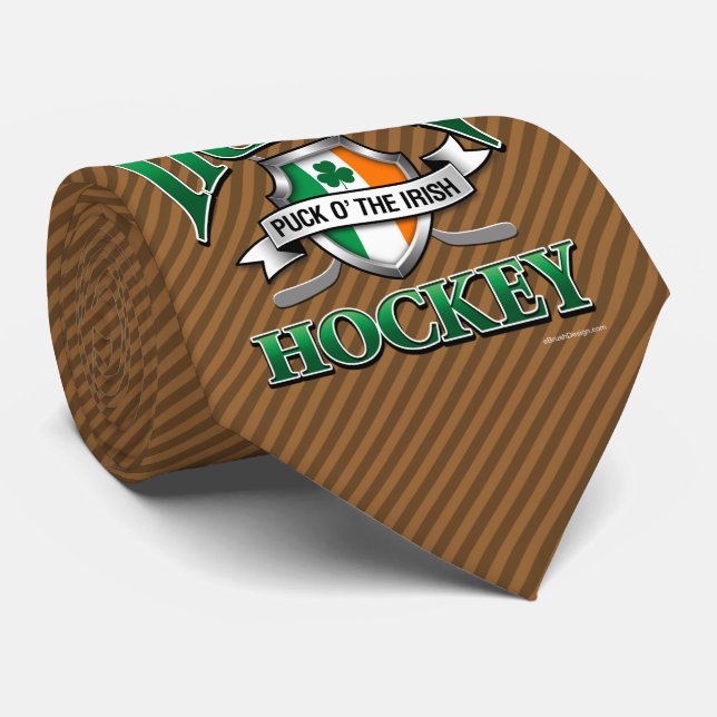 Irish Hockey Tie (Rolled)