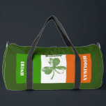 Irish Hooligan Duffle Bag<br><div class="desc">Presenting the Print Cut Sew Large Duffel Bag with an Irish Hooligan twist, combining rugged durability with a touch of Irish spirit. Crafted for those who lead a busy lifestyle, this customizable duffel bag is your ultimate companion for gym sessions or as a trusty carry-on during flights. Wherever you go,...</div>
