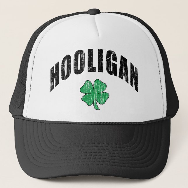 Irish Hooligan Gift Trucker Hat (Front)