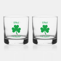 Irish Hooligan Whiskey Glass