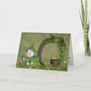 Irish Horseshoe Card