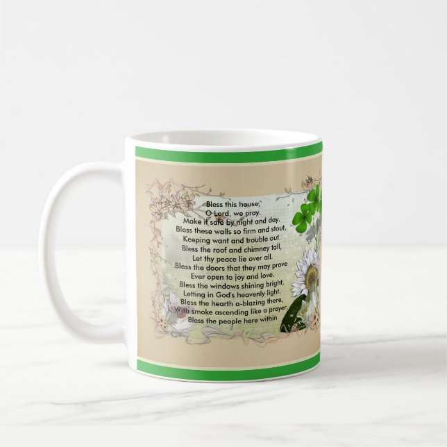 Irish House Blessing mug (Left)