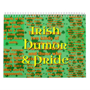 Irish Humour & Pride Calendar