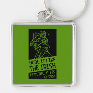 Irish Hurling Sport Keychain
