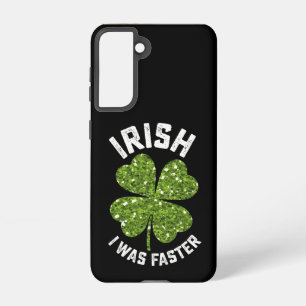 Irish I Was Faster Running Run St Patrick's Day Samsung Galaxy Case