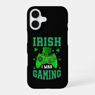 Irish I Was Gaming iPhone 16 Case