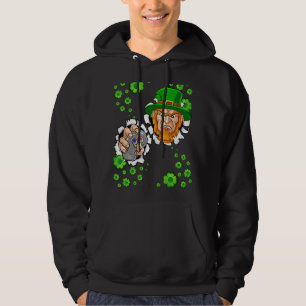 Irish I Was Playing Video Games St Patty's Day Gam Hoodie